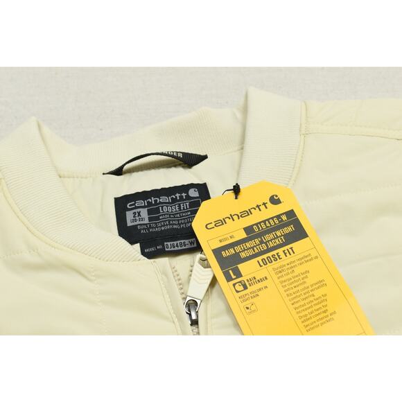 Carhartt Rain Defender Lightweight Insulated Jacket Women's Plus Size 2X OJ6486 - Picture 7 of 8